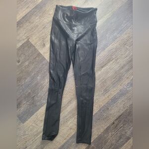 Spanx faux leather leggings
